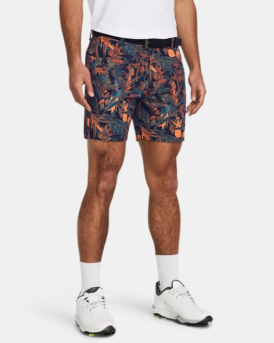 Men's UA Iso-Chill 7" Printed Shorts in Blue image number 0